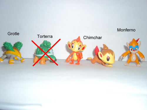 Pokemon Cuarta Generacion Muñecos Figuras De Coleccion