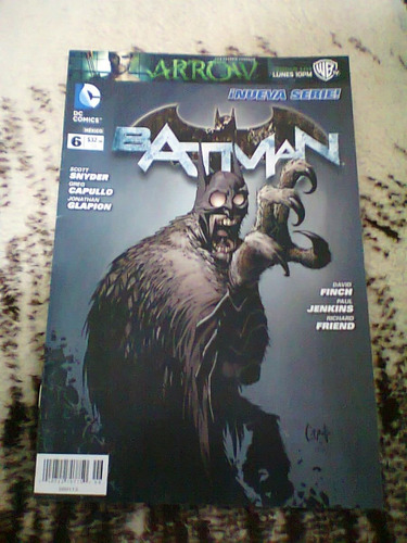 Batman #6 Televisa Dc Comics Mexico Batman (Usado)