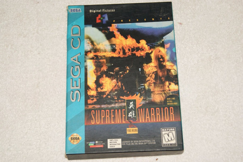 Supreme Warrior Sega Cd Juego Completo 