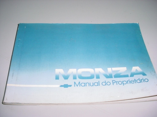 Manual Original Chevrolet Monza Fase 2 85 1985