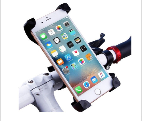 Imagen 5 de 8 de Soporte Celular Bicicleta Moto iPhone 6 Samsung J7 Huawei