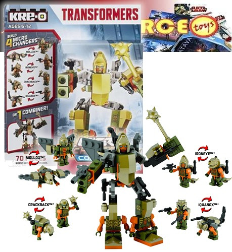 Transformer Kre-o Micro Chargers Combiners  Grimstone