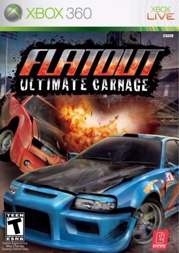 Flatout Ultimate Carnage Usado Para Xbox 360 Blakhelmet C
