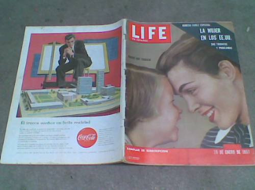 Revista Life La Mujer En E.u.a. Año 1957