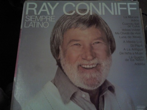 Disco Acetato De Ray Conniff Siempre Latino