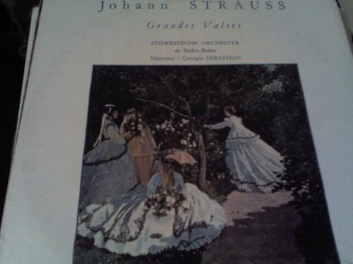 Disco Acetato De Johann Strauss Grandes Valses