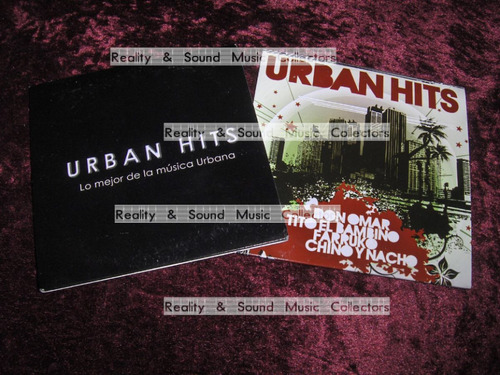 Urban Hits Cd + Dvd Promos Don Omar Chino Nacho Wisin Yandel