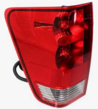 Nissan Titan 2004 - 2015 Calavera Izquierda Trasera 3 Bulbos