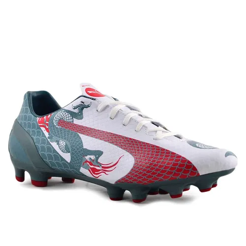 Botines Puma Evospeed 1.3 Graphic Fg Hombre Blanco MercadoLibre