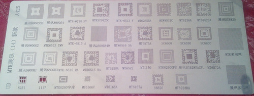 Stencil Reballing A425 Mt6235 6236/6252/6575/6582/6250/6572