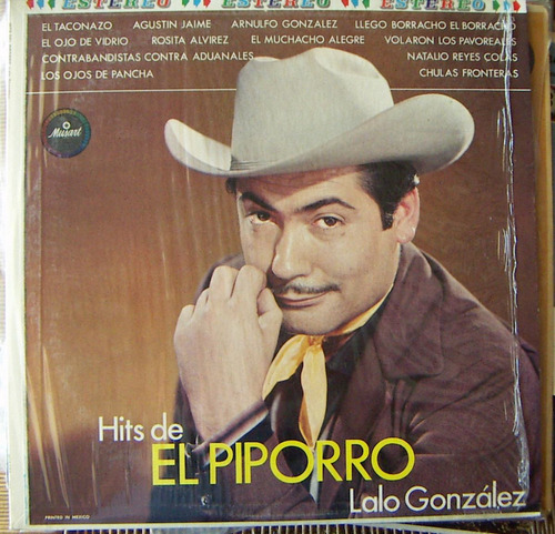 Bolero, Lalo Gonzalez,   Piporro  , Hits, Lp 12´, Eex