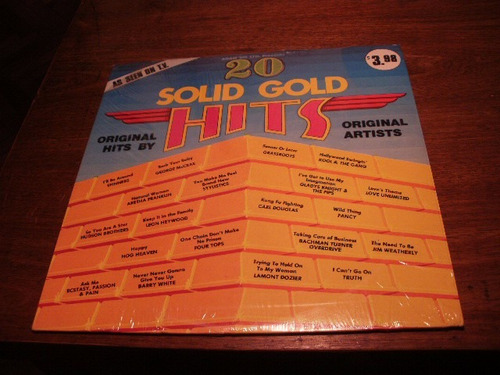 Disco De Vinilo Usa 20 Solid Gold Hits - 1974