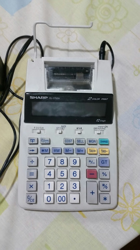 Calculadora  De Mesa  Sharp Modelo El- 1750 V 110 V