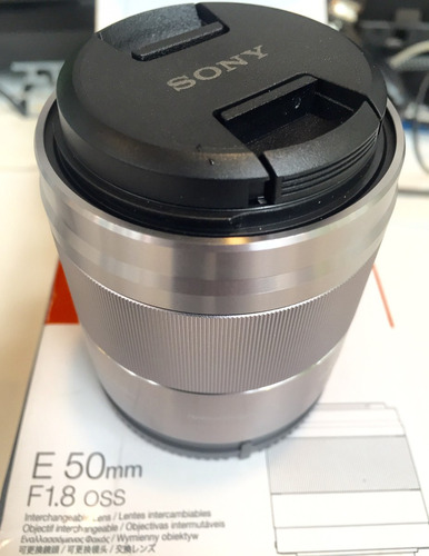 Lente Sony E 50mm F1.8 Oss Sel50f18