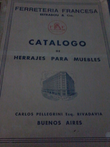  Catálogo Antiguo De Herrajes Para Muebles