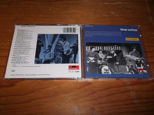 The Who - The Singles Cd Aleman Ed 1990 Mdisk