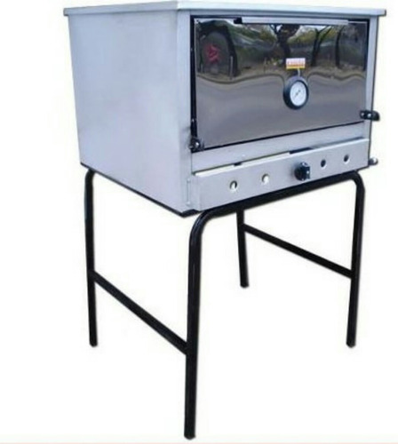 Imagen 3 de 4 de Horno Pizzero 12 Moldes Roticero Cincalum Con Base De Apoyo