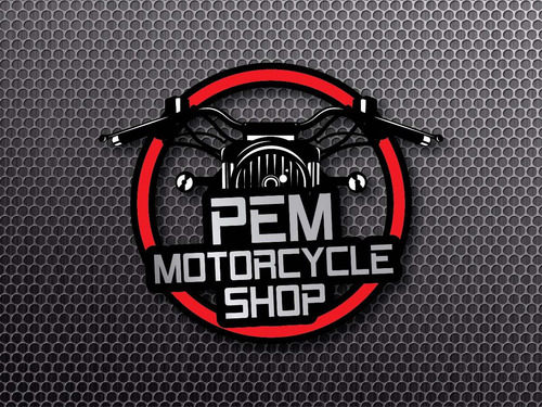 Espejos Cafe Racer Sportbike Dorado Custom Bobber Sop. Metal