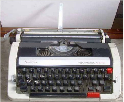 Maquina De Escribir,remington Performer,vintage,''60,ver...
