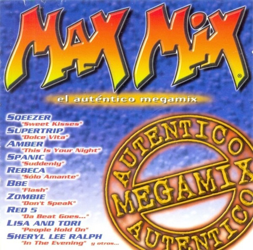 Max Mix El Auténtico Megamix 2 Cd's Techno Eurodance P78