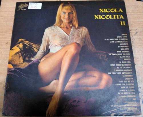 Nicola Nicolita 2 Lp Argentino Promo / Kktus