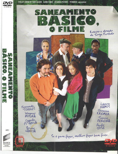 Dvd Saneamento Basico O Filme -original- Frete 12,00