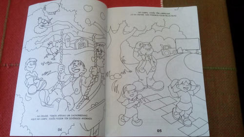 Kit 30 Livros Infantis Para Colorir As Aventuras Do Ti-polim