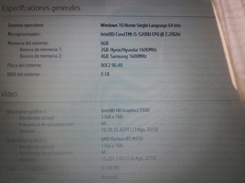 Laptop Hp Intel Core I5 9.5 - 10