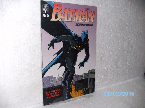Hq Batman Nº0 Edição De Colecionador - Das Trevas, Retorna..
