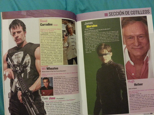 Wizard Revista De Personajes De Comics