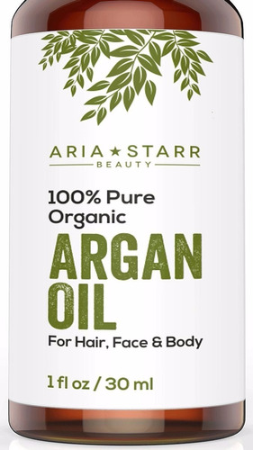 Aceite De Argan, Gotero 30ml,100% Organico