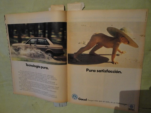 Publicidad Volkswagen Gacel Año 1987