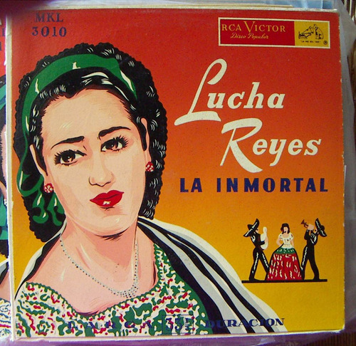 Bolero, Lucha Reyes, La Inmortal, Lp 10´,