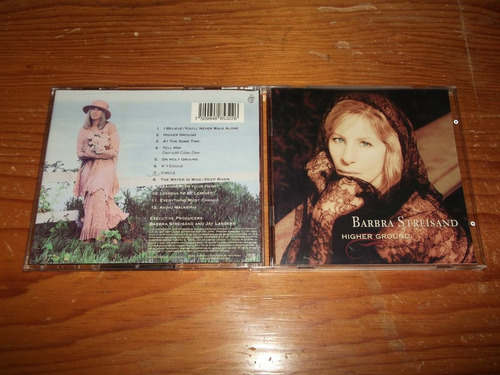 Barbra Streisand - Higher Ground Cd Nac Ed 1997 Mdisk