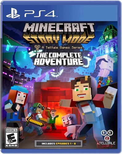 Jogo Minecraft Story Mode The Complete Adventure Ps4
