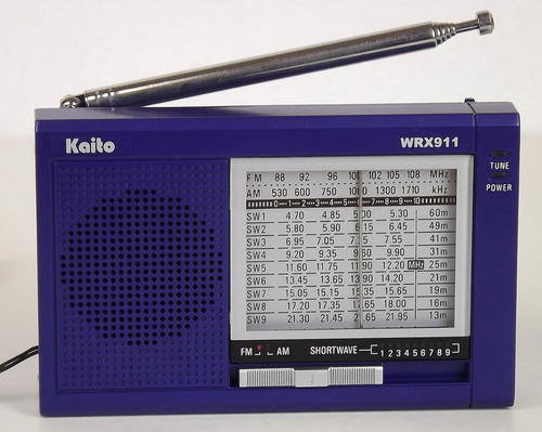 Radio De Onda Corta Kaito Wrx-911 Am/fm - Blakhelment E