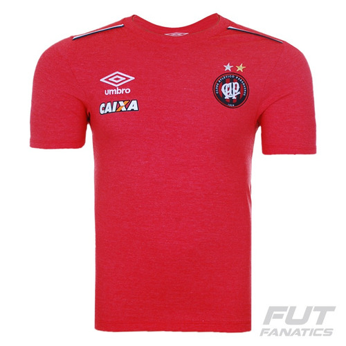 Camisa Umbro Atlético Paranaense Viagem 2015 Vermelha