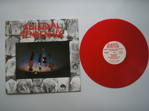 Lp Vinilo Suicidal Tendencies Disco Rojo Printed Usa 1983