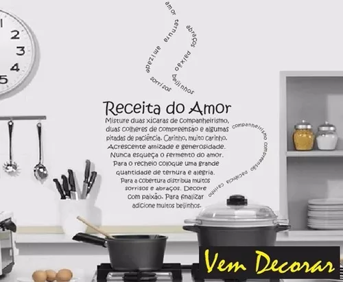 Adesivo Redondo Cozinha da vovó feita com amor emperrada