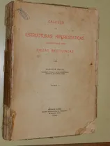 Comprar Calculo De Estructuras Hiperestaticas - Butty