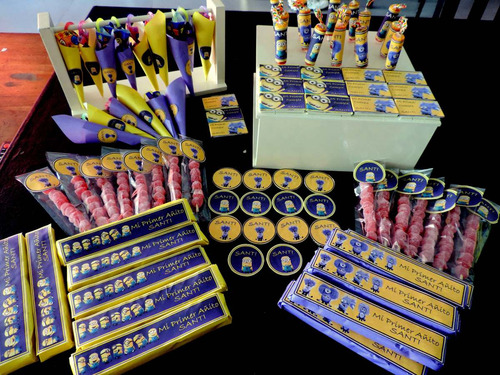 Candy Bar Mi Villano Favorito - Minions Para 10 Chicos