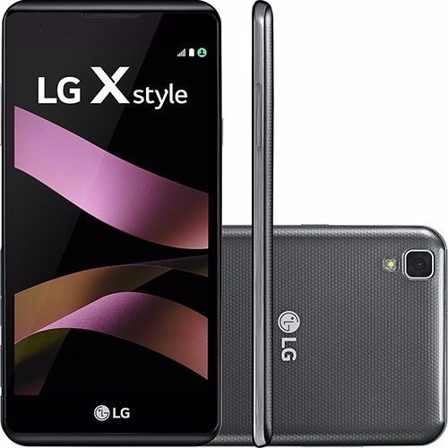 Celular LG K200 X Style Cinza Dual Tela 5''+ Chip Tim Grátis