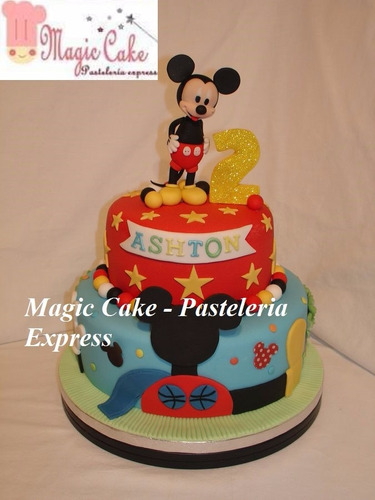 Torta Mickey Mouse Para 50 Porciones A Solo S/. 230 !!!