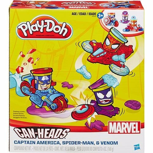 Novo Lacrado Conjunto Play Doh Marvel Veículo Hasbro B0606