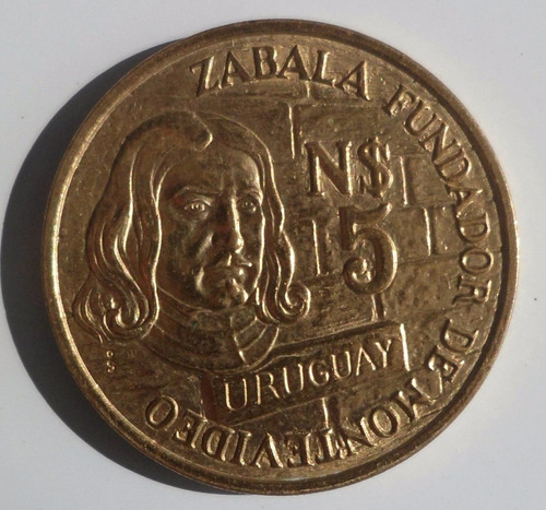 Jm* Uruguay Nuevos Pesos 5 1976 Zabala - Unc