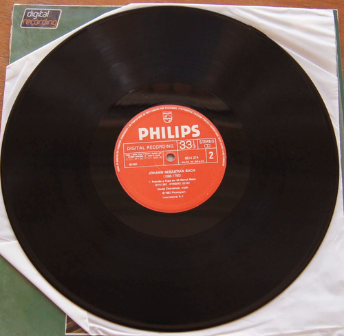 Lp Vinil Daniel Chorzempa Bach - Toccata & Fugue In D Minor (Usado)