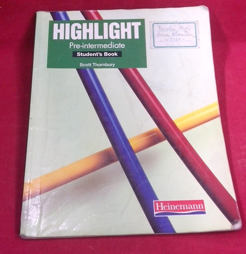 Highlight Pre-intermediate, Student's Book, Heinemann