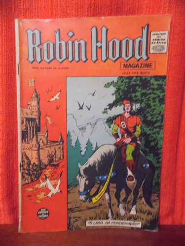 Gibi - Robin Hood O Lago Da Condenação  Rio Gráfica