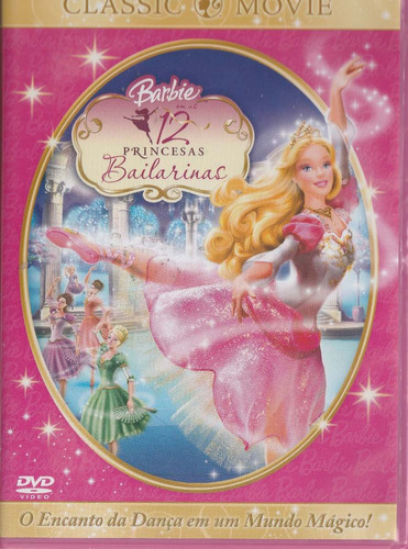 Barbie - Dvd 12 Princesas Bailarinas - Lacrado