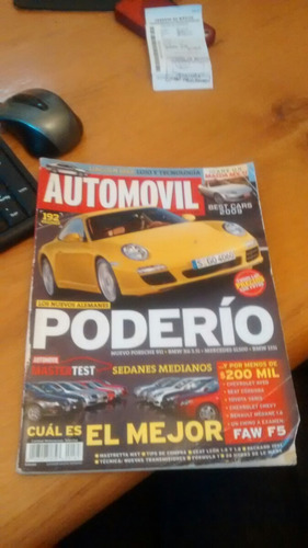 Revista Automóvil - Poderío Agosto 2008